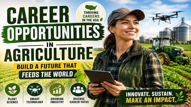 Careers Opportunities in Agriculture