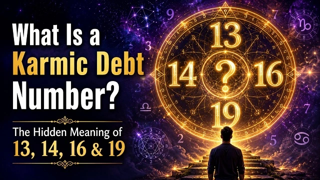 What Is a Karmic Debt Number in Numerology?