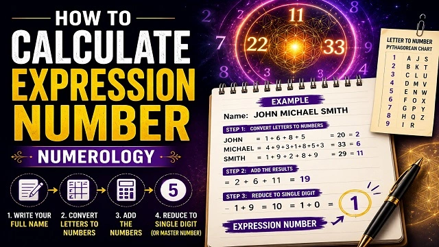 How To Calculate Expression Number Numerology
