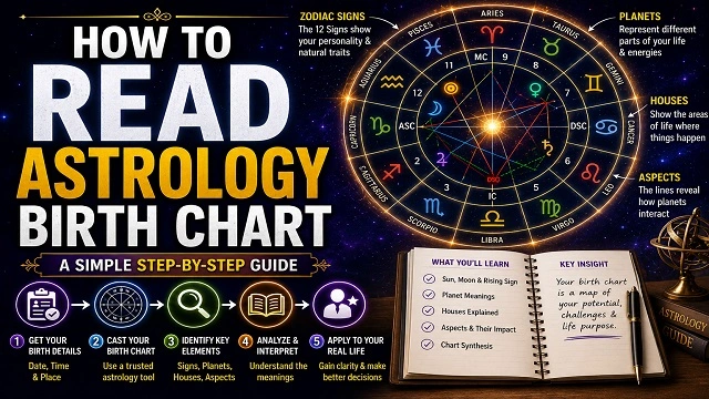 how to read astrology birth chart