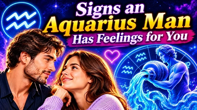 Signs an Aquarius Man Has Feelings for You