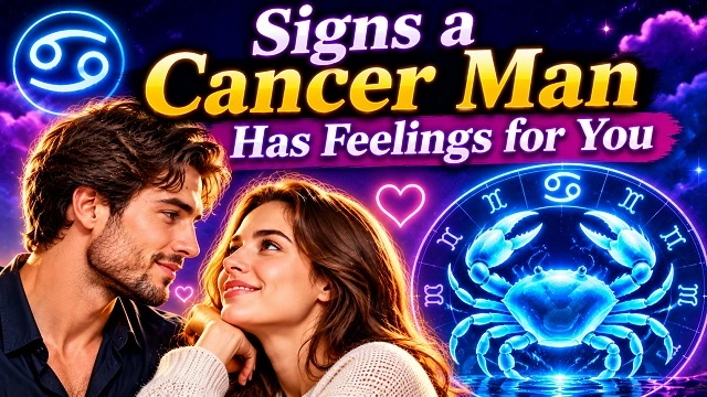 Signs a Cancer Man Has Feelings for You