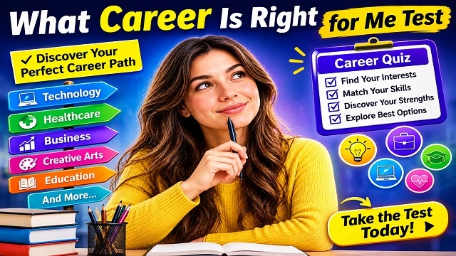 What Career Is Right for Me Test